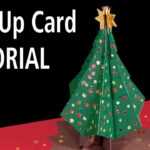 Christmas Tree Pop Up Card Tutorial Intended For 3D Christmas Tree Card Template