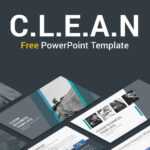 Clean Free Powerpoint Template – Free Download In Powerpoint Slides Design Templates For Free