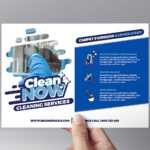 Cleaning Service Flyer Template In Psd, Ai & Vector – Brandpacks With Regard To Cleaning Brochure Templates Free