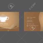 Coffee Shop Cafe Business Card Template For Coffee Business Card Template Free