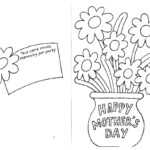 Coloring Pages : Mother Day Coloring Pages To Print At Intended For Mothers Day Card Templates