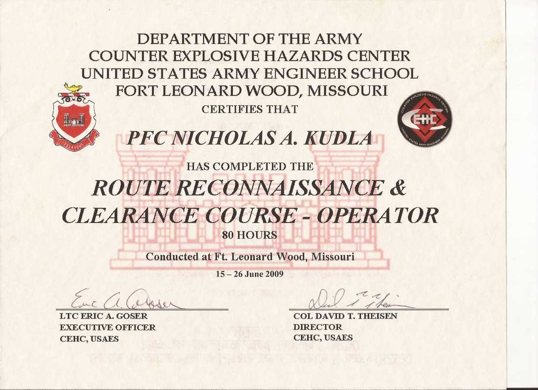 Combat Lifesaver Certificate Template ] – Basic Training Pertaining To Army Certificate Of Completion Template