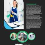 Commercial Office Cleaning Flyer Template Intended For Commercial Cleaning Brochure Templates
