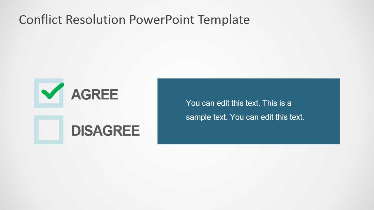 Conflict Resolution Powerpoint Template With Regard To Powerpoint Template Resolution