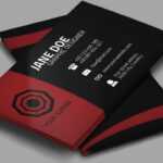 Cool Creative Business Card + Psd – Photoshop Tutorial Within Visiting Card Templates For Photoshop