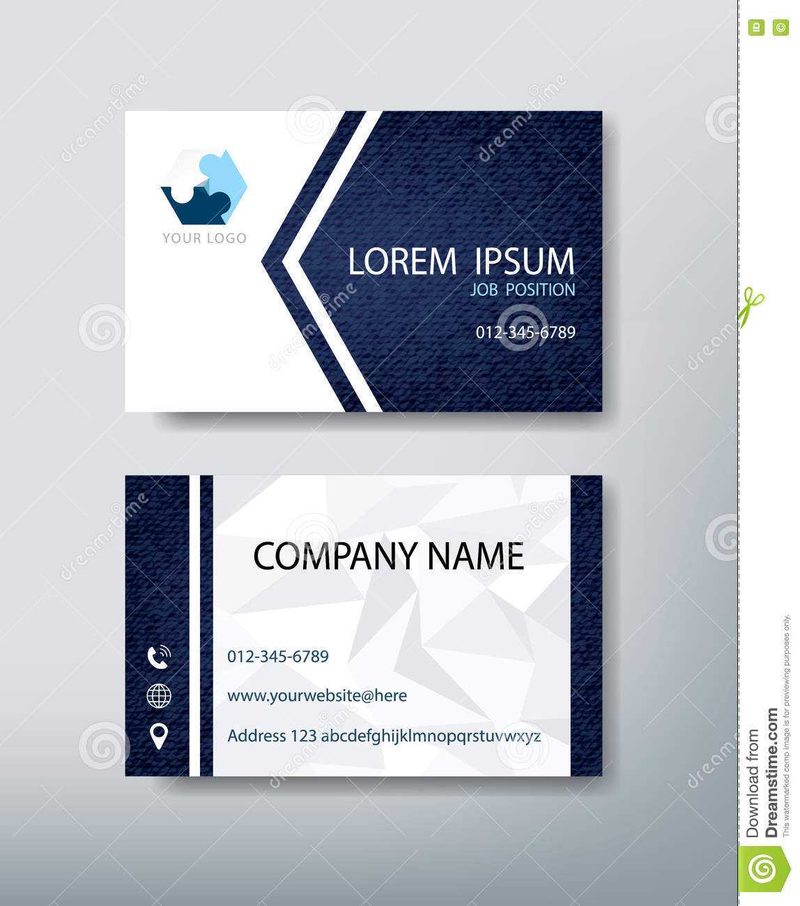 Corporate Business Card. Personal Name Card Design Template With Regard To Office Max Business Card Template