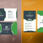 Corporate Business Card Print Template. Personal Visiting Card.. Throughout Free Personal Business Card Templates