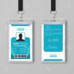 Corporate Id Card Design Template Pertaining To Company Id Card Design Template