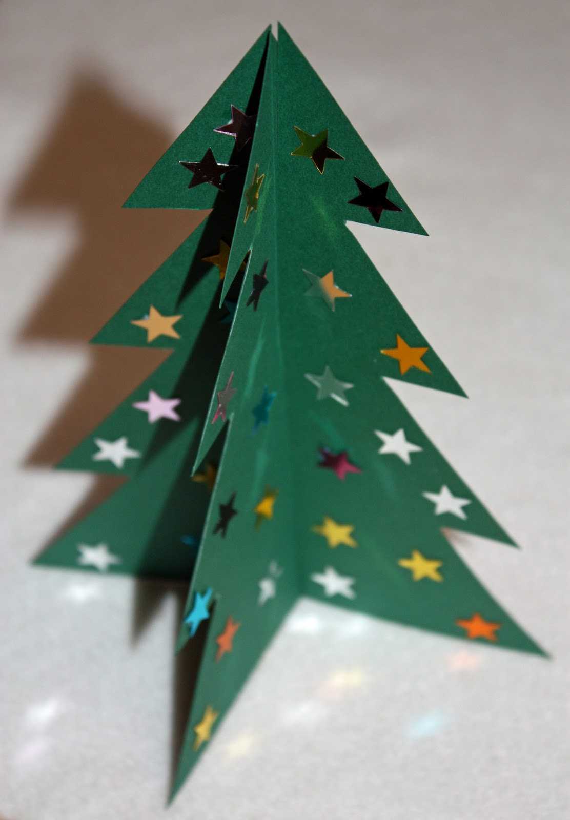 Craft And Activities For All Ages!: Make A 3D Card Christmas Inside 3D Christmas Tree Card Template