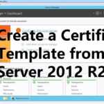 Create A Certificate Template From A Server 2012 R2 Certificate Authority with No Certificate Templates Could Be Found