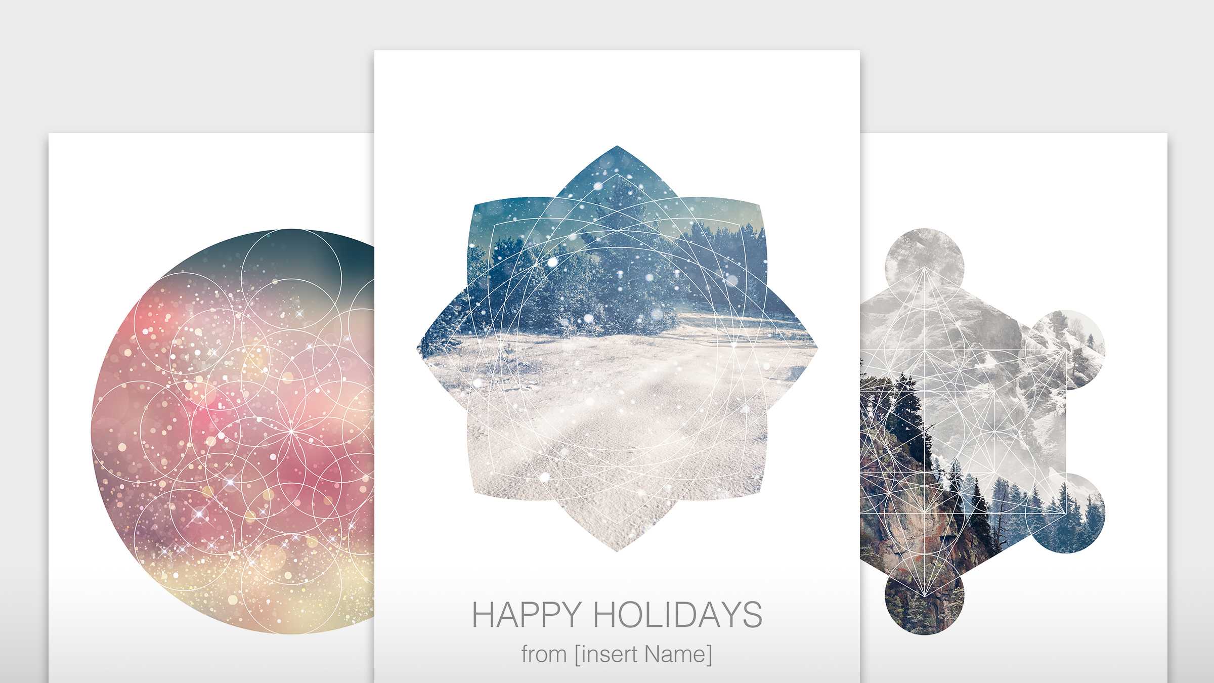 Create A Unique Holiday Card With An Adobe Stock Template In Adobe Illustrator Christmas Card Template