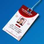 Create Professional Id Card Template – Photoshop Tutorial Throughout Media Id Card Templates
