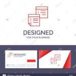 Creative Business Card And Logo Template Sticky, Files, Note For Pages Business Card Template