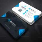 Creative Company Business Card Template 000036 In Company Business Cards Templates