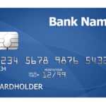 Credit Card Template | Psdgraphics Regarding Credit Card Size Template For Word