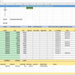 Credit Card Utilization Tracking Spreadsheet – Credit Warriors Within Credit Card Statement Template Excel