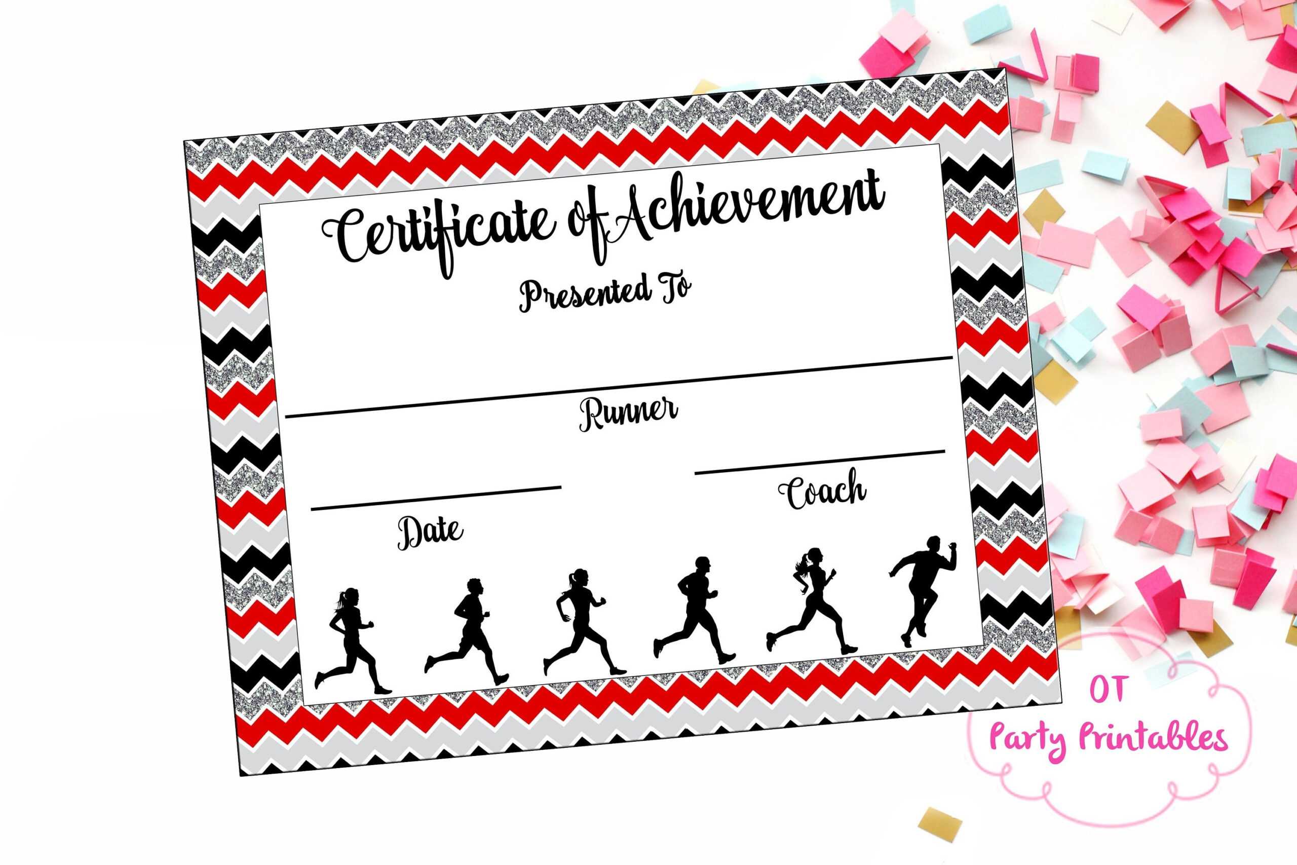 Cross Country Certificate Templates Free Flocker Info Pertaining To Track And Field Certificate Templates Free