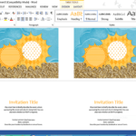 Как: Бесплатные Шаблоны Summer Summer От Microsoft – 2020 For Birthday Card Template Microsoft Word
