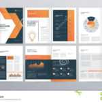 Шаблон Плана Дизайна Для Направления Компании, Годового Intended For Welcome Brochure Template