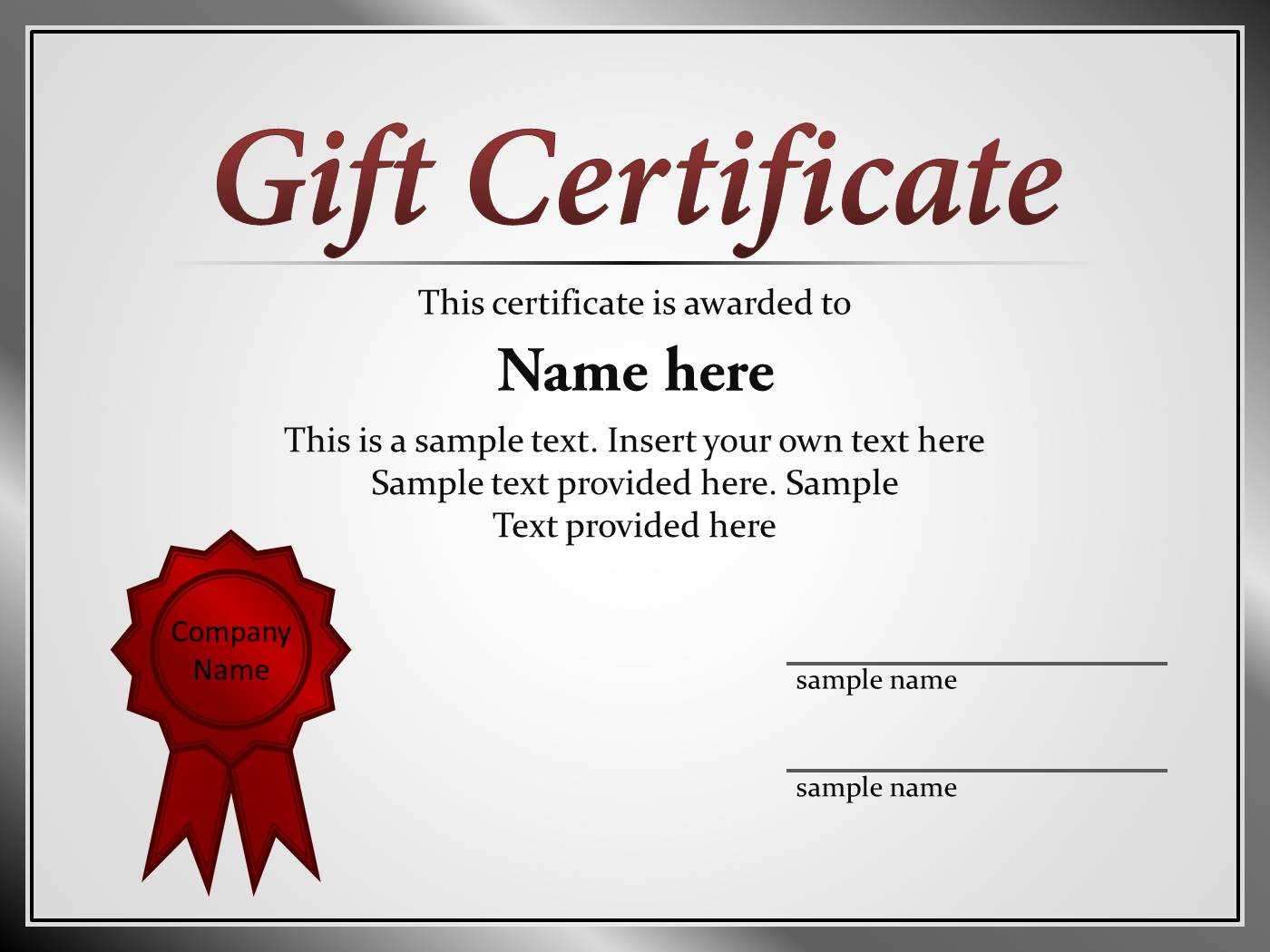 D3018 Ppt Certificate Template | Wiring Library Regarding Funny Certificates For Employees Templates