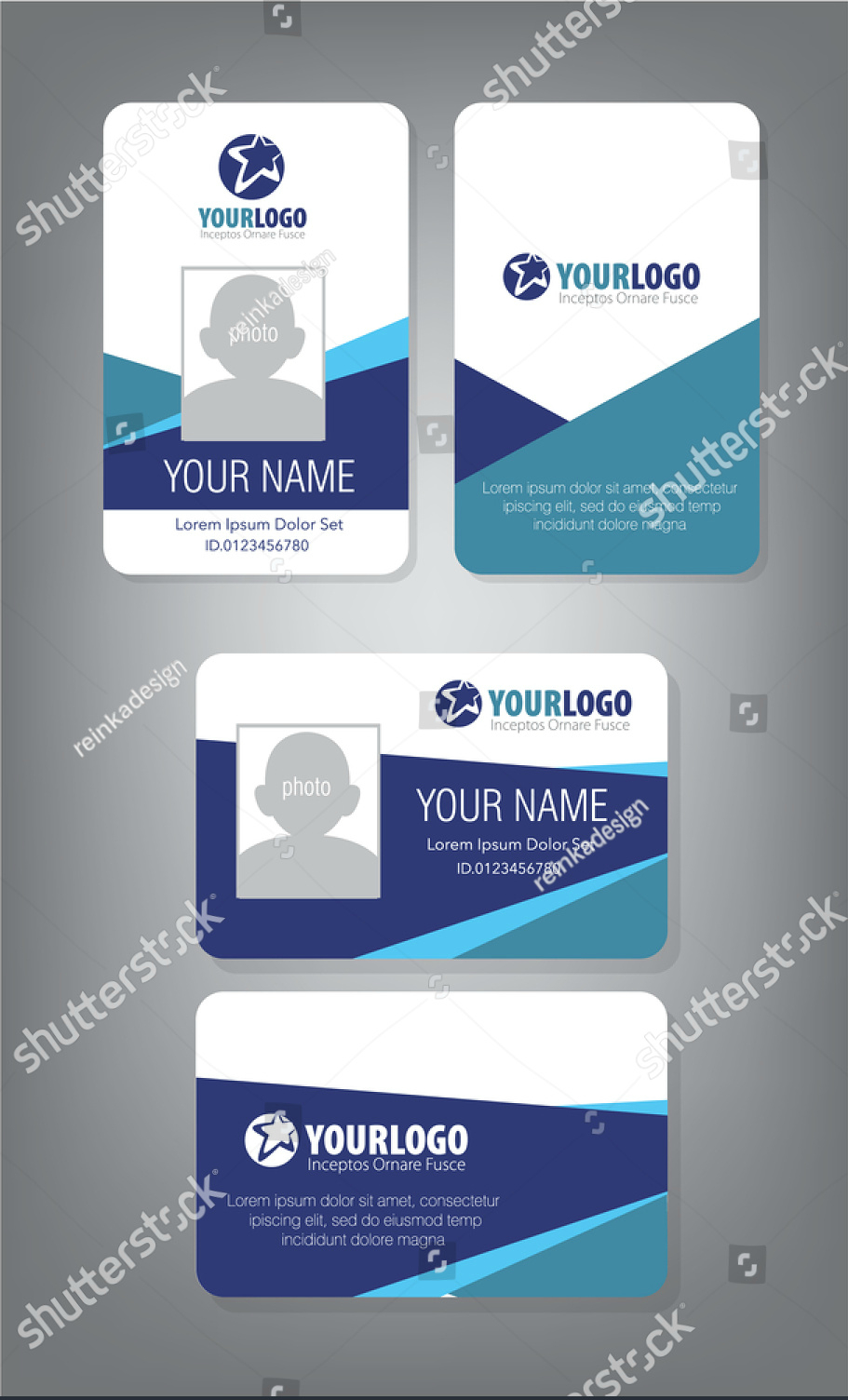 D4Fb03 Sample Employee Id Card Template Employee Template With Regard To Sample Of Id Card Template