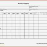 Daily Time Sheet Examples | Time Sheet Templates Pertaining To Weekly Time Card Template Free