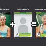 Design Your Sports Trading Card Intended For Soccer Trading Card Template