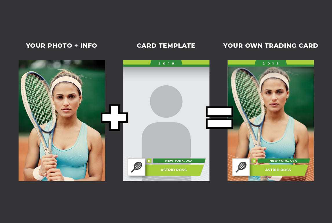 Design Your Sports Trading Card Intended For Soccer Trading Card Template