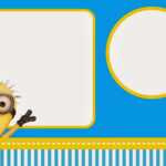 Despicable Me: Invitations And Party Free Printables. – Oh In Minion Card Template