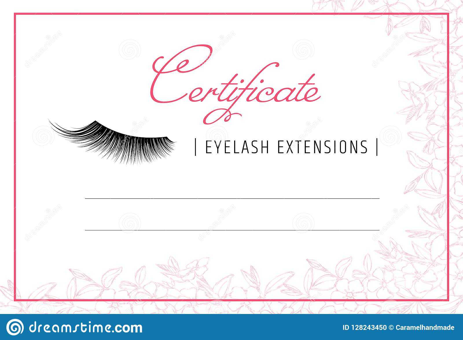 Diploma Eyelash Extensions. Makeup Certificate Template Regarding Fake Diploma Certificate Template