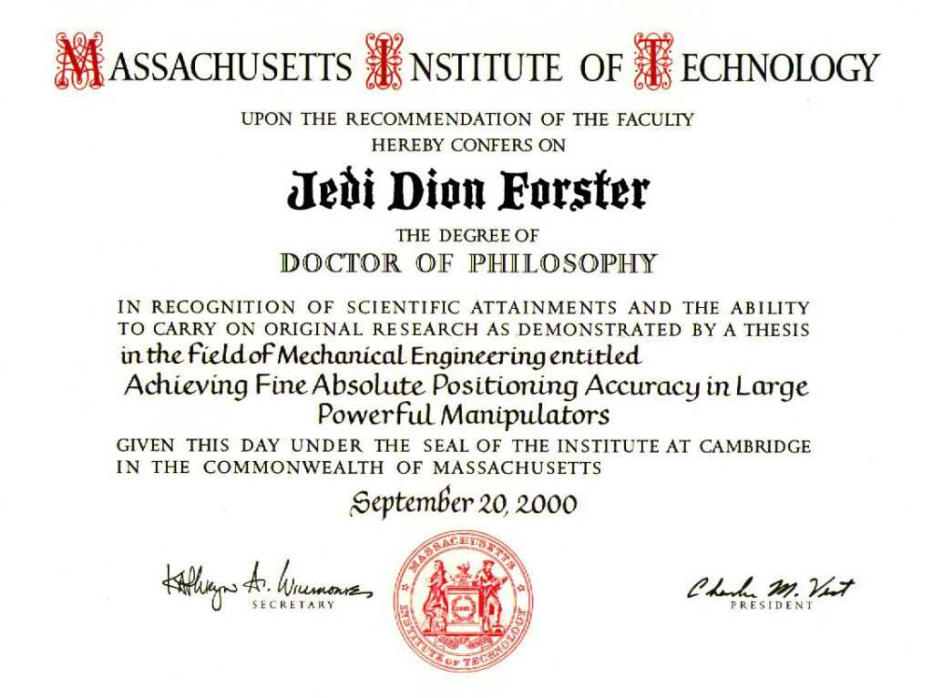 Doctorate Degree Fake Doctorate Degree Template within Doctorate