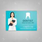 Doctors Id Card With Dentist Image. Medical Specialist Badge.. In Doctor Id Card Template