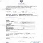 Document Translation – Cubacityhall Regarding Birth Certificate Translation Template