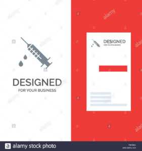 Dope, Injection, Medical, Drug Grey Logo Design And Business within Dope Card Template