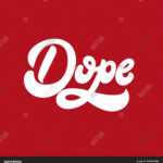 Dope. Vector Vector & Photo (Free Trial) | Bigstock Pertaining To Dope Card Template