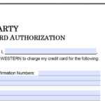 Download Best Western Credit Card Authorization Form For Hotel Credit Card Authorization Form Template