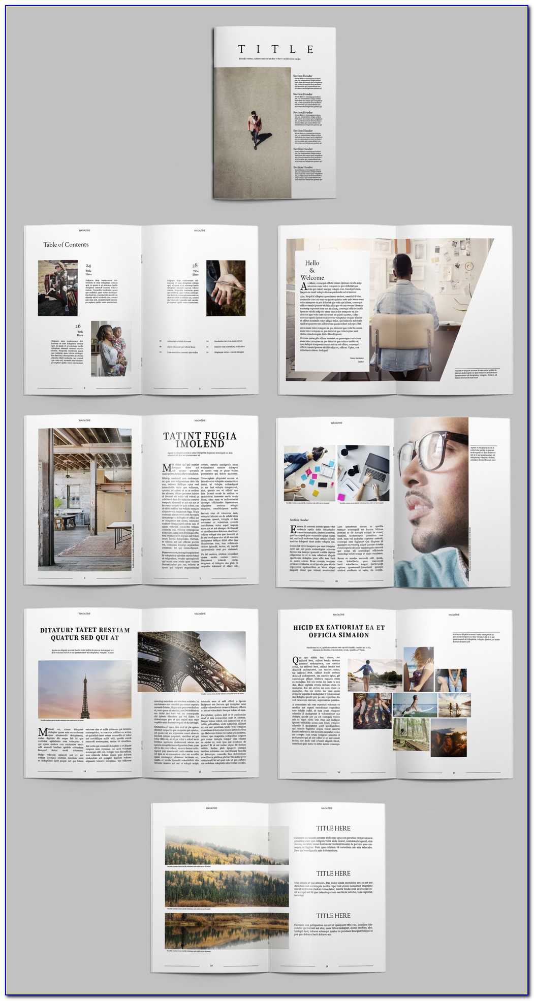 Download Free Indesign Templates Brochure With Indesign Templates Free Download Brochure