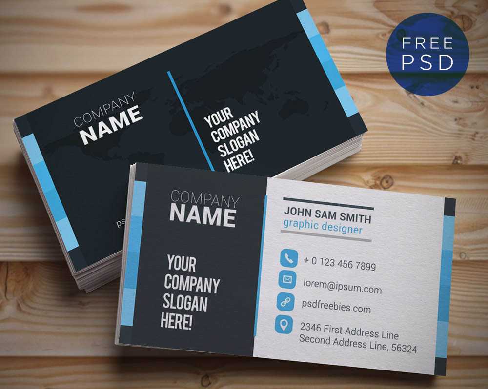 Download Free Vectors, Ui Kits, Html Templates, Css Effects With Template Name Card Psd