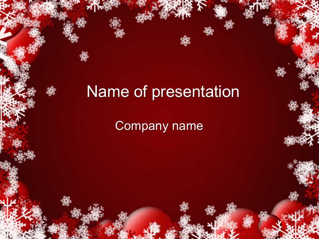 Download Free Winter Coming Powerpoint Template For Presentation Intended For Snow Powerpoint Template