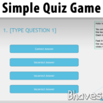 Download Powerpoint Template – Interactive Quiz Game For Regarding Quiz Show Template Powerpoint