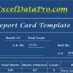 Download School Report Card And Mark Sheet Excel Template Intended For College Report Card Template