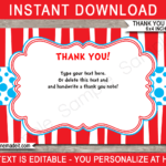 Dr Seuss Party Thank You Cards Template Within Dr Seuss Birthday Card Template