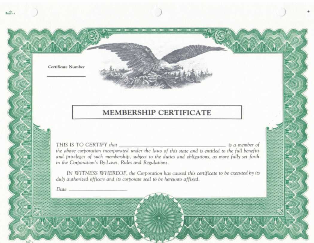 Duke 6 Membership Stock Certificates For Life Membership Certificate Templates