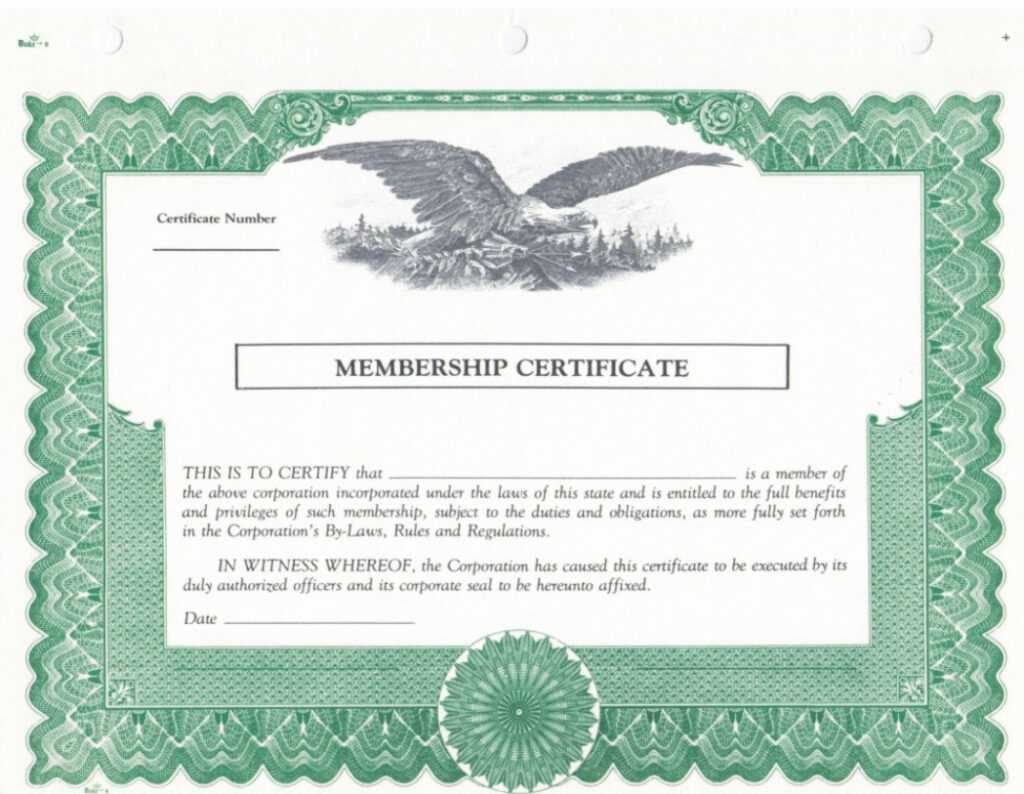 Duke 6 Membership Stock Certificates In Llc Membership Certificate