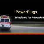 √ Powerpoint Template: Ambulance Going To Hospital For with Ambulance Powerpoint Template