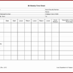 ✓ Free Excel Timesheet Template With Formulas | Zitemplate Throughout Weekly Time Card Template Free