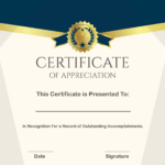 ❤️ Sample Certificate Of Appreciation Form Template❤️ Pertaining To Employee Anniversary Certificate Template