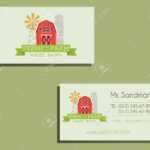 Eco, Organic Visiting Card Template. For Natural Shop, Farm Products And  Other Bio, Organic Business. Ecology Theme. Eco Design. Vector Illustration Intended For Bio Card Template