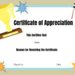 Editable Award Template – Bestawnings In Perfect Attendance Certificate Free Template