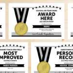 Editable Track And Field Award Certificates – Instant Download Printable –  Black And Silver Grey Gray Within Track And Field Certificate Templates Free